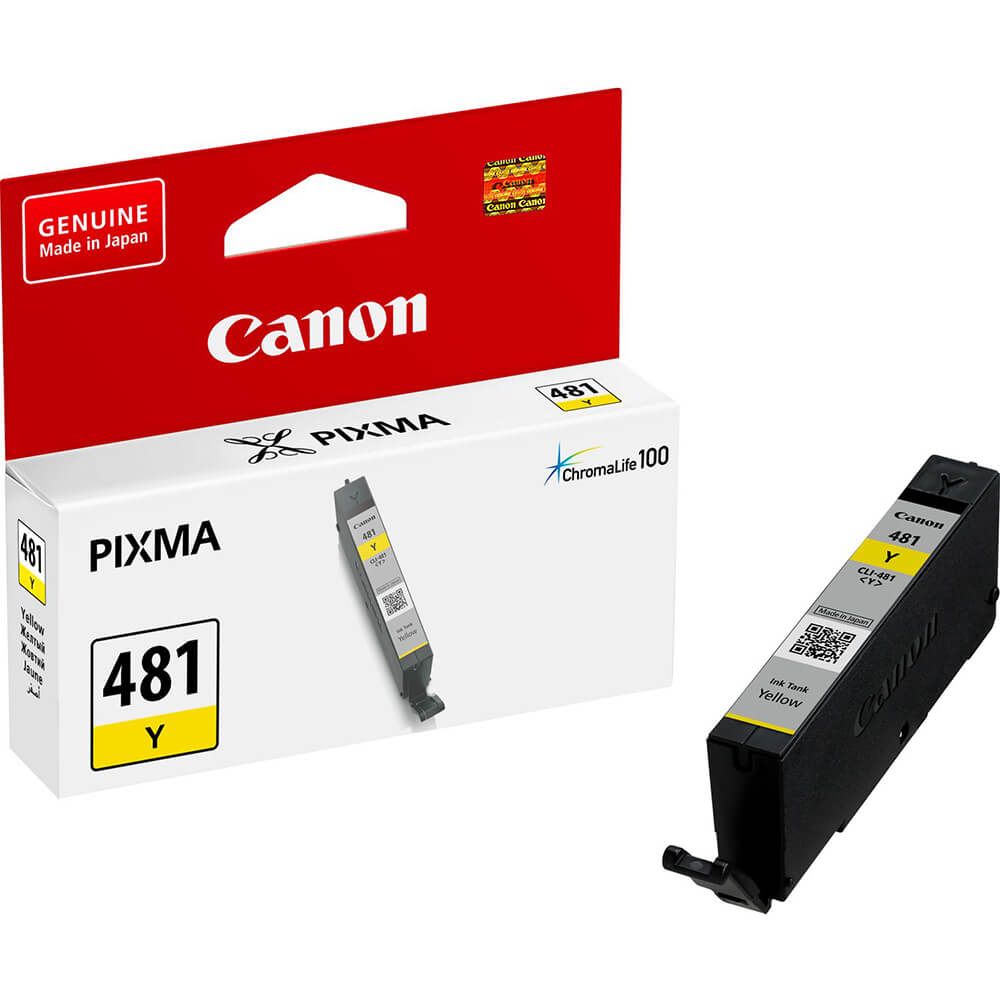 Canon CLI-481Y Yellow Ink Cartridge