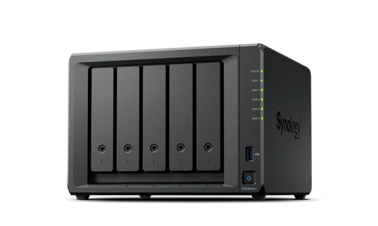 Synology DS1525neo+ 5 Bay NAS (Espandable to 15 bay) AMD Ryzen V1500B 4C CPU 4GB NON-ECC