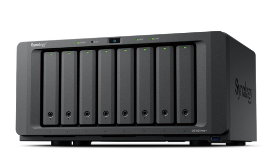 Synology DS1825neo+ 8 Bay (expandable to 18 bay) AMD Ryzen V1500B 4C 4GB non-ECC