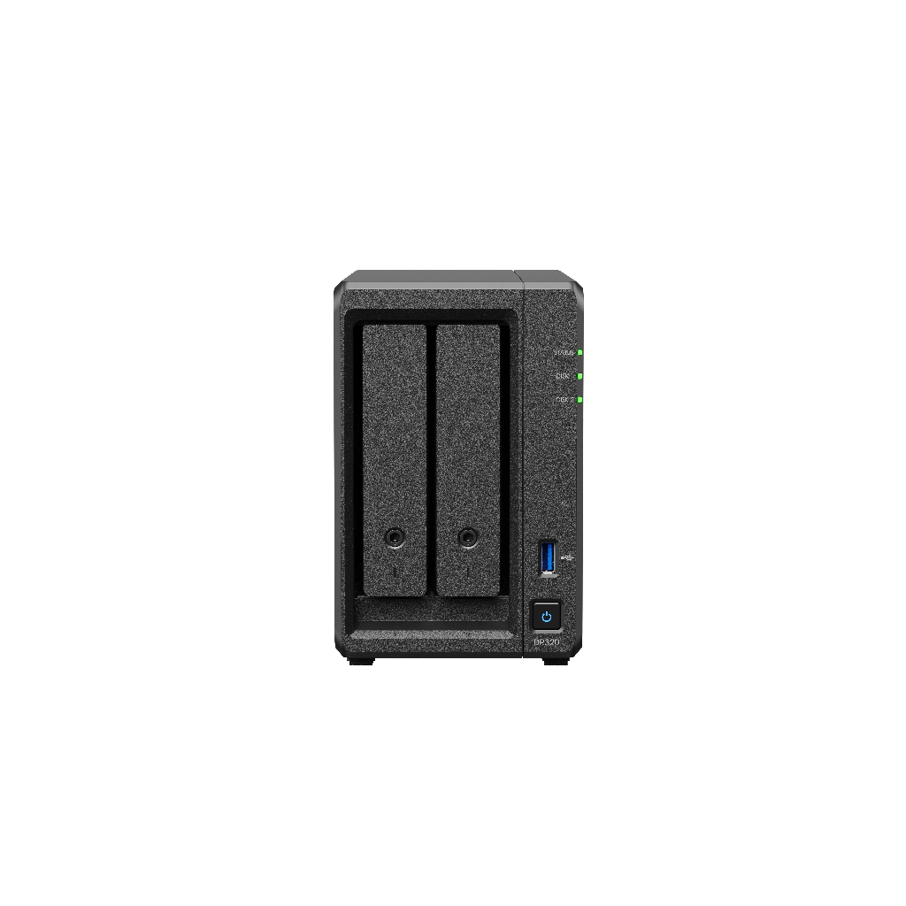 Synology DP320 ActiveProtect Appliance - Desktop AMD R1600 CPU 2 x 8 TB HDD (RAID 1); 8GB RAM 3 yr warranty