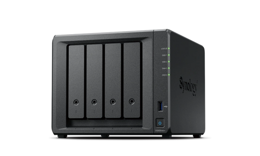 Synology DS925neo+ 4 Bay NAS (Upgradeable to 9 bay) AMD Ryzen V1500B 4C CPU 4GB NON-ECC