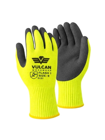 Vulcan Flash Glove, Hi Viz Yellow/Black