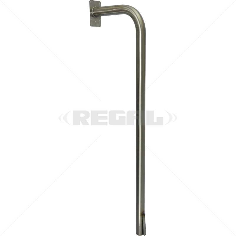 Gooseneck - No Base Plate Stainless Steel 406SS