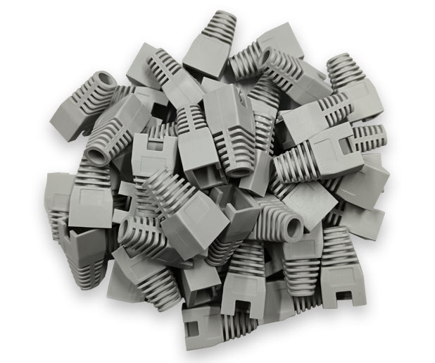 RJ45 Boot (Grey) 50x Packet