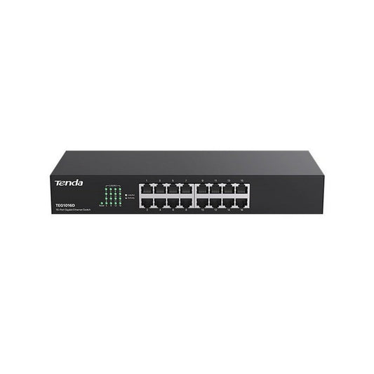 TENDA RACKMOUNT/DESKTOP SWITCH 16 PORT - Guards On Duty Shop & Security Guards
