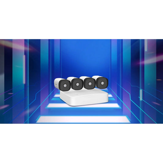 TENDA NVR KIT BULLET 4 CHANNEL POE - Guards On Duty Shop & Security Guards