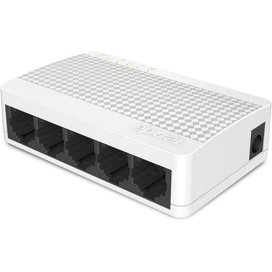 TENDA DESKTOP SWITCH 5-PORT FAST ETHERNET 10/100 - Guards On Duty Shop