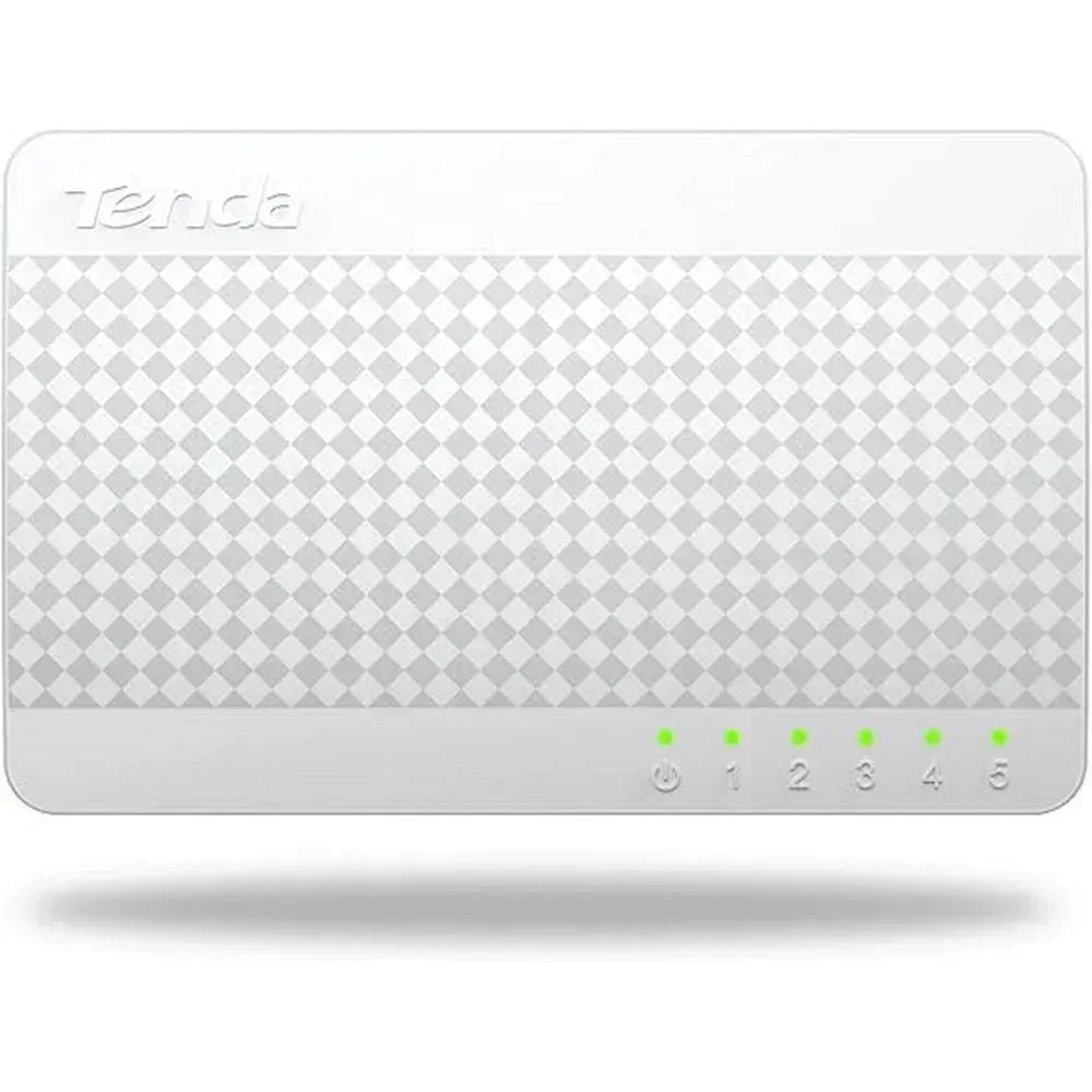 TENDA DESKTOP SWITCH 5-PORT FAST ETHERNET 10/100 Guards On Duty Security