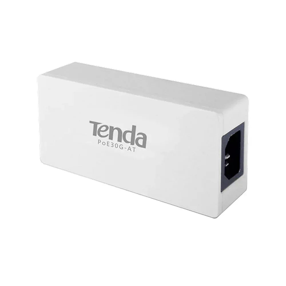 TENDA Gigabit 30W PoE Adapter Injector Guards On Duty Security