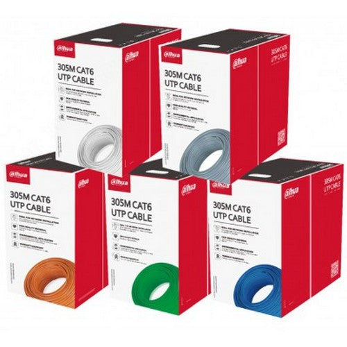 Dahua CAT6 305m Grey - Guards On Duty Shop & Security Guards
