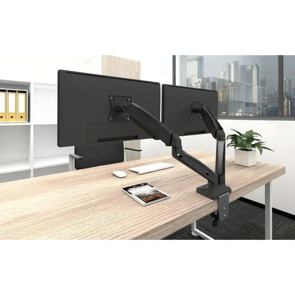 EQUIP BRACK, DESK 13"-27" 2 SCREEN Guards On Duty Security