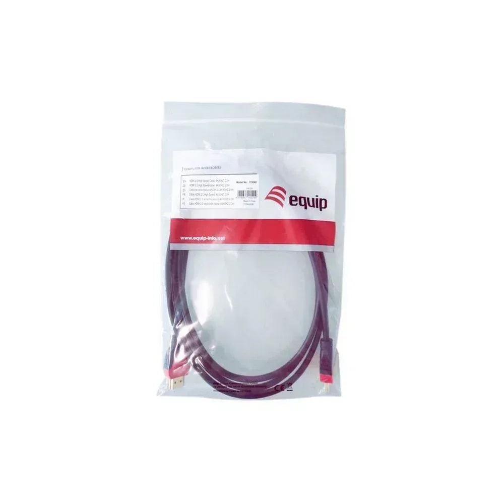 EQUIP CABLE, HDMI A - HDMI A BR 2.0 2M Guards On Duty Security