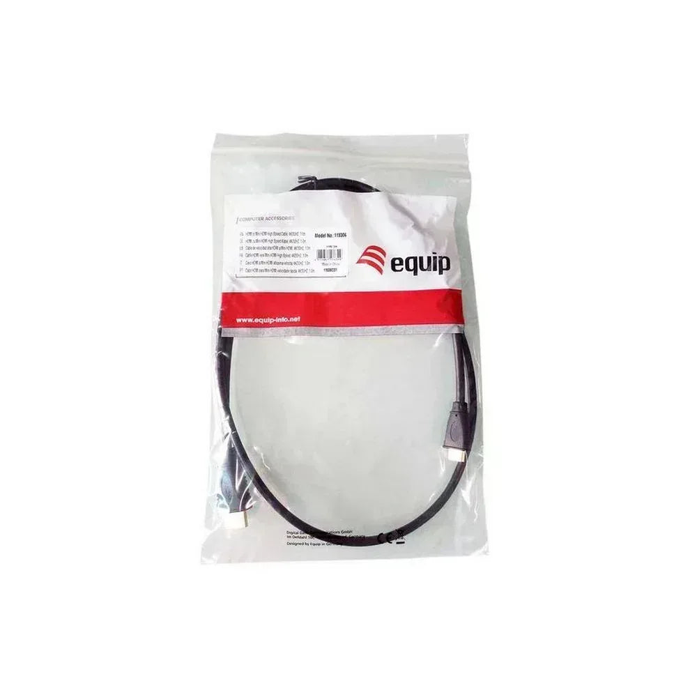 EQUIP CABLE, HDMI A - MINI HDMI 1.4 1M Guards On Duty Security