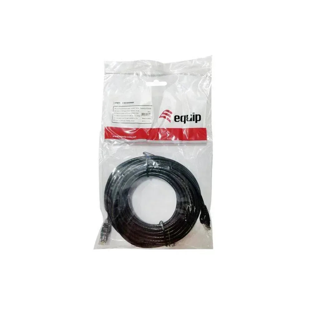 EQUIP CABLE, NET/W CAT6E PATCH 0.25M BLK Guards On Duty Security