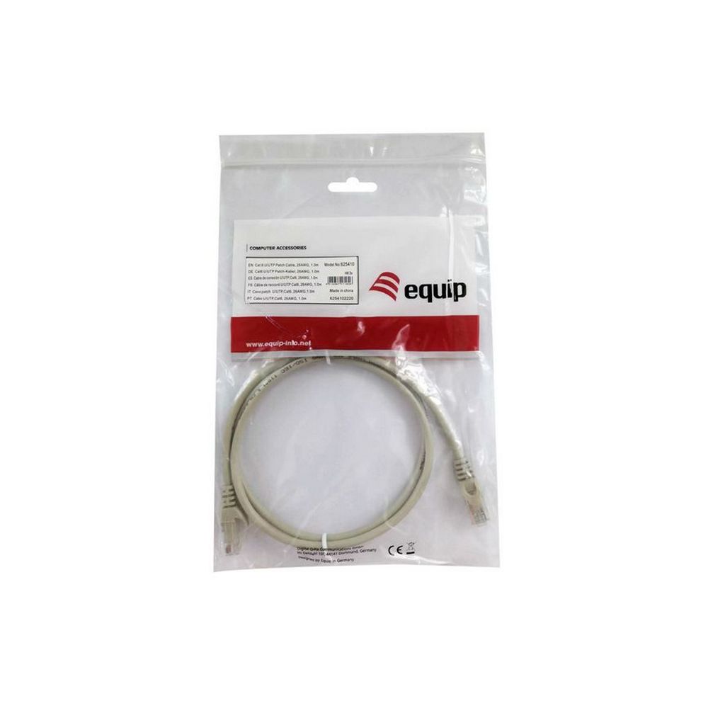 EQUIP CABLE, NET/W CAT6E PATCH 2M BEIGE - Guards On Duty Shop & Security Guards