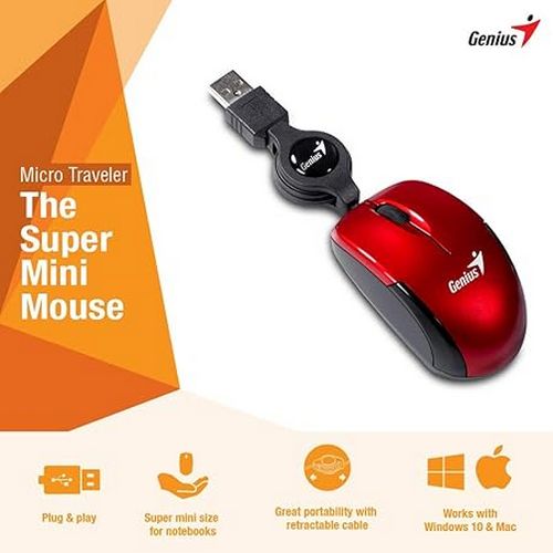 GENIUS MM USB OP MICRO TRAVELER RUBY - Guards On Duty Shop & Security Guards