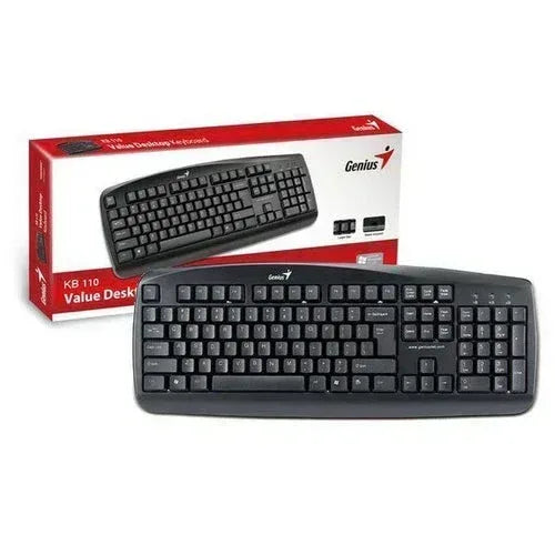 GENIUS PS/2 KB-110 KEYBOARD PORTUGUESE - Guards On Duty Shop & Security Guards