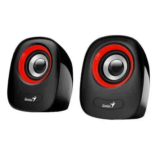 GENIUS SPEAKER, SP-Q160 USB RED - Guards On Duty Shop & Security Guards