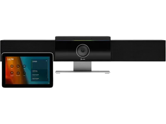 HP POLY STUDIO MEDIUM ROOM KIT FOR MS TEAMS: STUDIO USB VIDEO BAR WITH GC8 (ABB) - Guards On Duty Shop & Security Guards