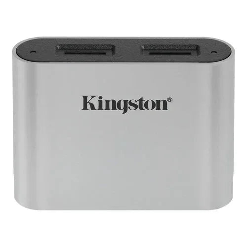 KINGSTON USB3.2 GEN1 WORKFLOW DUAL-SLOT MICROSDHC/SDXC UHS-II CARD READER - Guards On Duty Shop & Security Guards