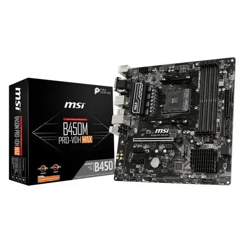 MSI B450M PRO-VDH MAX Guards On Duty Security