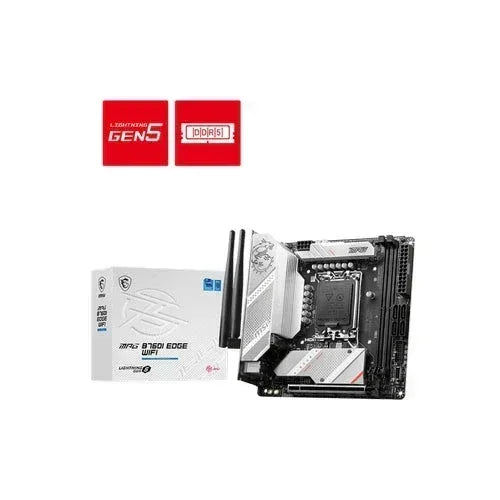 MSI B760I EDGE WIFI DDR 5 Guards On Duty Security