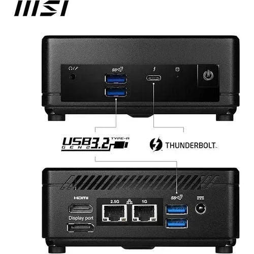 MSI Cubi 5 12M Barebone Mini PC (Intel Core i7 12th Gen) Guards On Duty Security
