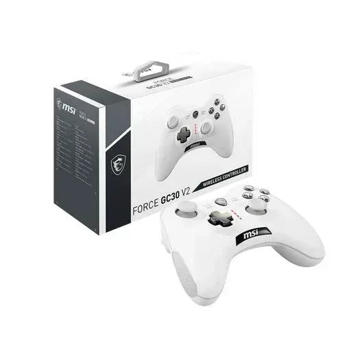 MSI FORCE GC30 V2 WHITE GAMING CONTROLLE Guards On Duty Security