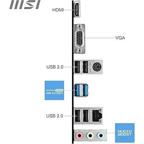 MSI H610M-E PRO DDR4 Guards On Duty Security
