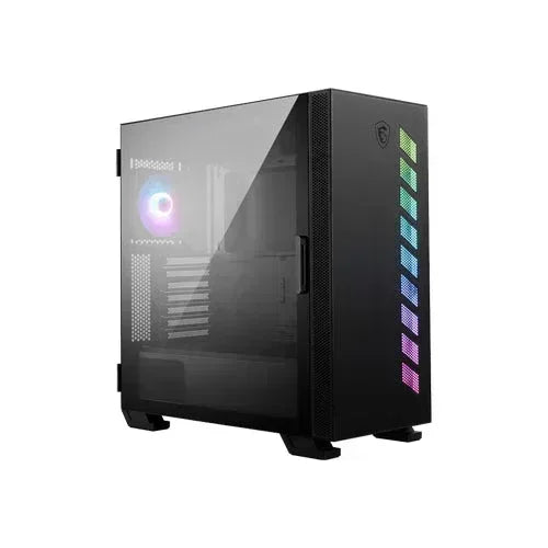 MSI MAG VAMPIRIC 300R Midnight Green Mid-Tower PC Case Guards On Duty Security