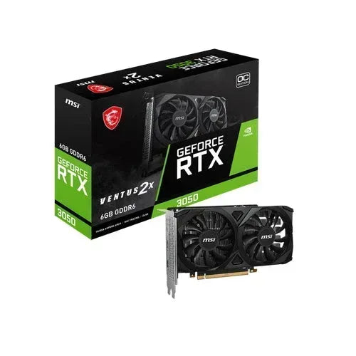 MSI RTX 3050 VENTUS 2X 6G OC Guards On Duty Security