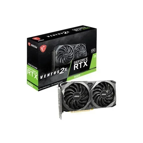 MSI RTX 3060 VENTUS 2X 12G OC LHR Guards On Duty Security