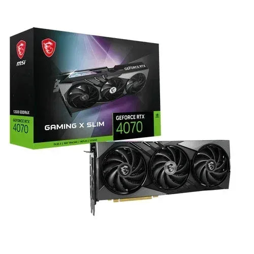MSI RTX 4070 GAM X SLIM 12G Guards On Duty Security
