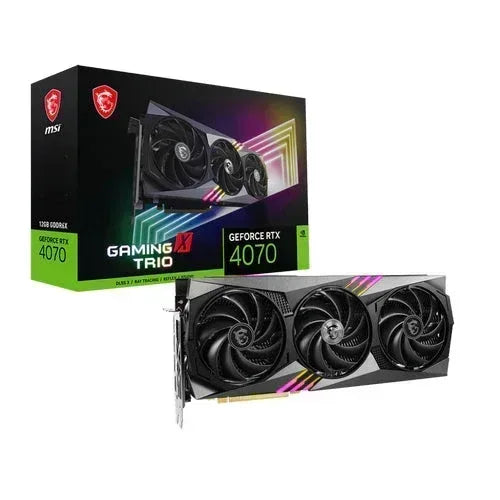 MSI RTX 4070 GAMING X TRIO 12G Guards On Duty Security