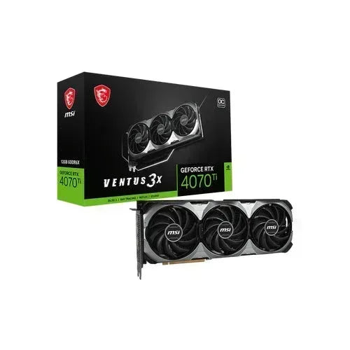 MSI RTX 4070 TI VENTUS 3X 12G Guards On Duty Security