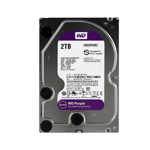 Western Digital Purple Surveillance 2 TB 3.5 - Guards On Duty Shop