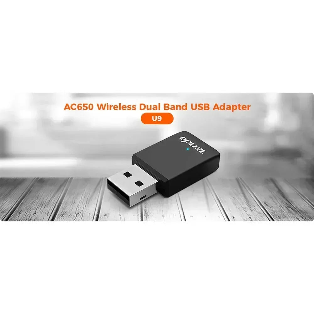Tenda AC650 Wireless Dual Band USB Adapter Guards On Duty Security