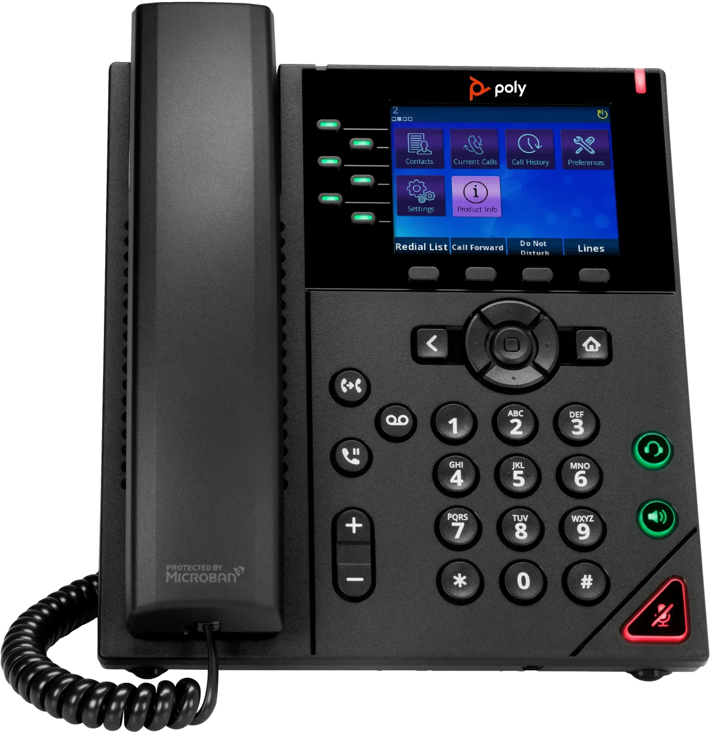 POLY OBI VVX 350 6-IP PH POE-E - Guards On Duty Shop & Security Guards