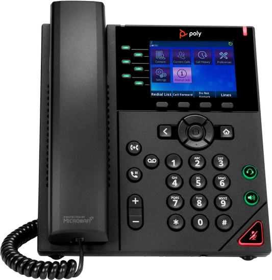 POLY OBI VVX 350 6-IP PH POE-E - Guards On Duty Shop & Security Guards