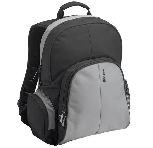 TARGUS - ESSENTIAL 15-15.6IN BACKPACK PADDED LAPTOP COMPARTMENT, SIDE MESH POCKETS AND WATER BOTTLE HOLDER INCLUDED,HARD WEARING TWO-TONE POLYESTER MODERN DESIGN Guards On Duty Security