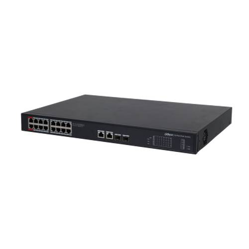 Dahua 20 Port Unmanaged Gigabit Switch - 16 POE Ports - Guards On Duty Shop