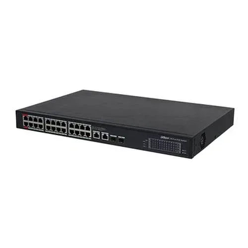 Dahua 28 Port Gigabit Unmanaged Switch Guards On Duty Security