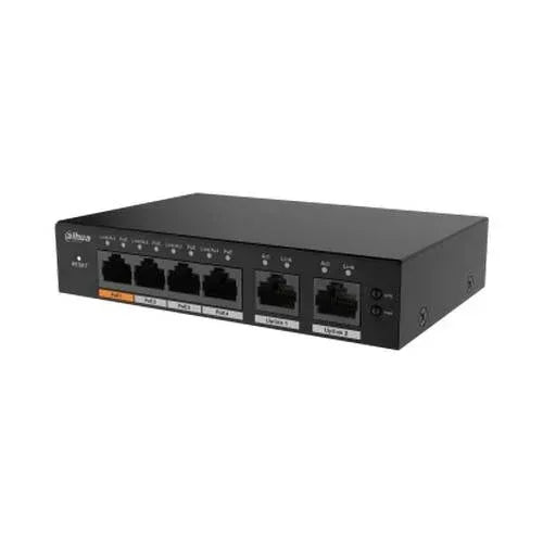 Dahua 6 Port Cloud Managed Gigabit Switch Guards On Duty Security