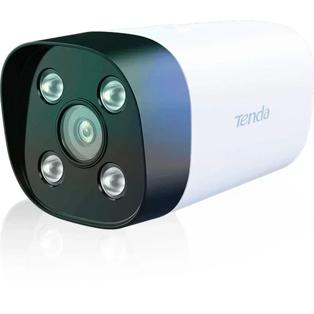 Tenda IT7-PCS 4MP PoE Full-Color Bullet Security Camera Guards On Duty Security