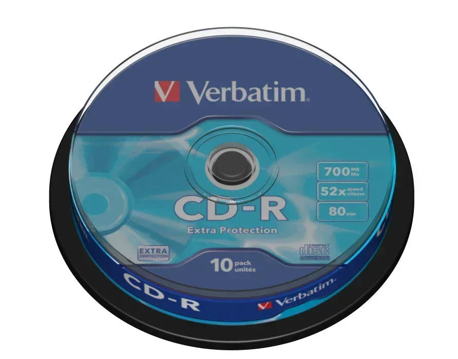 VERBATIM 700MB CD-R (52X) - EXTRA PROTECTION SP - Guards On Duty Shop & Security Guards
