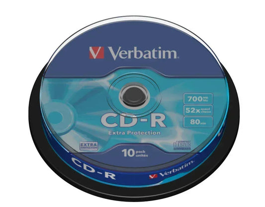 VERBATIM 700MB CD-R (52X) - EXTRA PROTECTION SP - Guards On Duty Shop & Security Guards