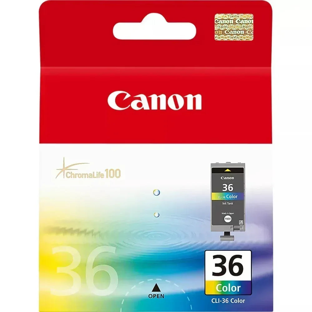 CANON-INK-CLI-36 CLR-MINI260 & IP100. IP110- YIELD 249 - Guards On Duty Shop & Security Guards