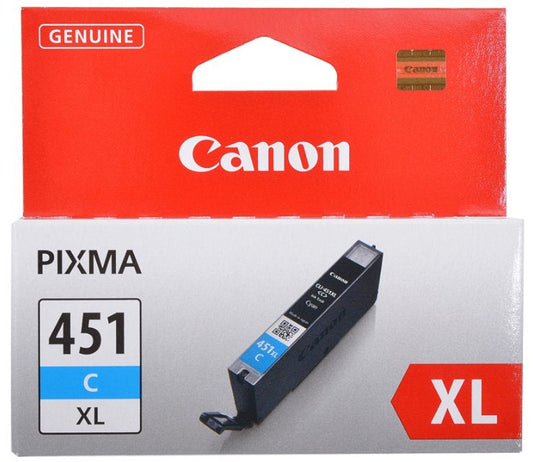 CANON-INK-CLI-451 XL C-IP7240/ MG5440/ MG5540/MG5640/ MG6340/MG7140/MG7540/ MX924/ IX6840/ IP8740- YIELD 695 - Guards On Duty Shop & Security Guards