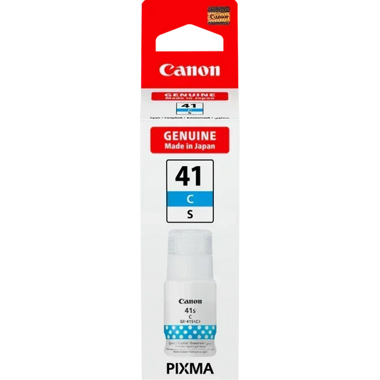 CANON-INK-GI-41S C-G1420/ G2420/ G2430/ G2470/ G3420/ G3430/ G3470 - YIELD OF 4 400 - Guards On Duty Shop & Security Guards