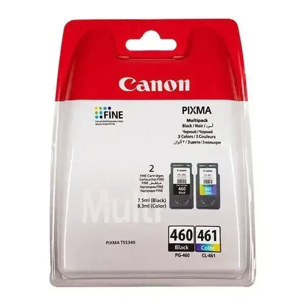 CANON-INK-PG-460/CL-461 MULTIPACK-TS5340/ TS7440- YIELD 180 - Guards On Duty Shop & Security Guards